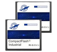 Dogfish Compact Flash Card 2Go 2 Pack Carte Mémoire CF Type I Haute Performance FAT16 pour Équipements Industriels et Appareils Photo Numériques Anciens