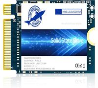 Dogfish SSD M.2 2230 NVMe PCIe 4.0 512Go 3D TLC NAND Gaming Disque SSD Interne pour Steam Deck PS5 Surface Pro Laptop Desktop (M.2 2230 NVMe 4.0, 512 Go)