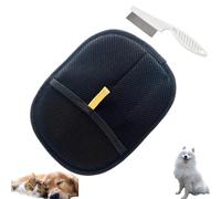 Doggocomfy Pet Hair Remover, Reusable Doggo Comfy Pet Hair Remover, Glove Pets Hairs Removers, Effortlessly Groom, 3 In 1 Double Sided Pets Grooming Gloves For Clothes, Carpets, Sofas And Beds (2PC2)