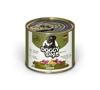 Doggy Dog Paté Agneau Sensitive, 6 x 200 g, Nourriture Humide pour Chien, sans céréales, avec Huile de Saumon et Moule aux orles Vertes, Aliment Complet particulièrement Bien toléré, fabriqué en