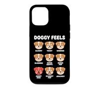 Doggy Feels Chart, Expressions des émotions des Chiots Coque pour iPhone 12/12 Pro