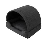 Doggy Panier pour chien ou chat - Lit pour animaux de compagnie - Canapé pour chien - Coussin pour chien - Noir - 60 x 47 cm
