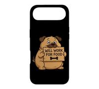 Doggy Will Work for Food Citation Cadeau pour Hommes, Femmes, Enfants Coque pour iPhone Air
