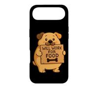 Doggy Will Work for Food Citation Cadeau pour Hommes, Femmes, Enfants Coque pour iPhone Air