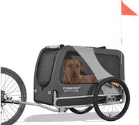 DOGGYHUT® Premium XL Remorque pour vélo de chien Remorque pour vélo de chien