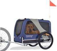 DOGGYHUT® Premium XL Remorque pour vélo de chien Remorque pour vélo de chien