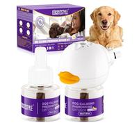 DOGGYZSTYLE Diffuseur de Phéromones Apaisantes pour Chiens - Soulagement Naturel de l'Anxiété et Réduction du Stress - Idéal pour Toutes Les Races - Inclut 2 Recharges pour Un Bien-être Optimal