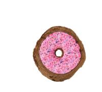 DOGI" Peluche Donut SONORE D19CM 2 Couleurs Assorties