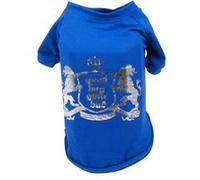 Dogi - T-shirt pour chien Dessin argenté - Taille L - Bleu Bleu G