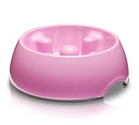 Dogit Gamelle pour Chien Rose XS Base antidérapante Facile à Nettoyer Favorise Une Alimentation Saine