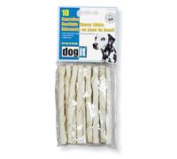 Dogit Lot de 10 Rouleaux à mâcher torsadés 12,5 cm