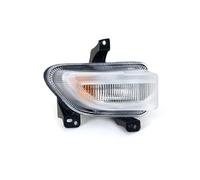 Dogkapm Feu Antibrouillard Avant à Pour Jeep Pour Renegade 2015-2018, Pare-chocs Avant Voiture Feux Jour Feux Antibrouillard Avec Ampoule Halogène(1pc left)