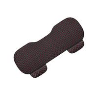 Dogkapm Housse siège Voiture Housse Siège Auto en Similicuir PU Coussin Dossier Universel Résistant Et Utilisable Toutes Saisons pour Un Confort Conduite Accru.(Style 3 Red)