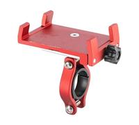 Dogkapm Support Téléphone Vélo Support Téléphone Universel Guidon Vélo Et Moto en Alliage D'aluminium Téléphones Portables 3,5 À 6,2 Pouces(Red)