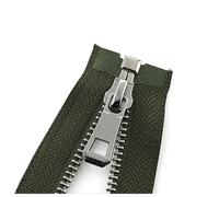 DogmiL 1pcs 5# 35-85cm à Fermeture éclair à glissière en métal à glissière Auto à glissière, armée Verte, 75cm