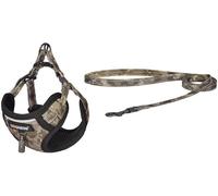 Dogness Walking Set Leash 1.5M+Dog Harness (Moro)
