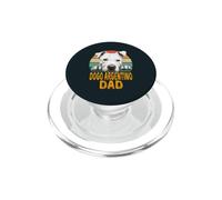 Dogo Argentino Dog Dad Retro Vintage Mes Chiens sont Mon Cardio PopSockets PopGrip pour MagSafe