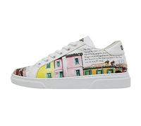 DOGO Femme Ace Sneakers Sneaker, White, 36 EU