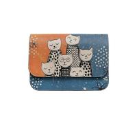 DOGO Femme Cuir Vegan Beige Sac à Main - Lago di Como Motif