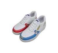 DOGO Femme Cuir Vegan Blanc Baskets - Warner Bros Wonder Lola Bunny Motif
