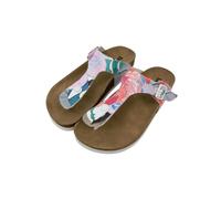 DOGO Femme Cuir Vegan Multicolore Sandales - Hello Motif