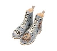 DOGO Femme Long Fashion Boot, Bleu, 38 EU