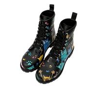 DOGO Femme Long Fashion Boot, Noir, 37 EU
