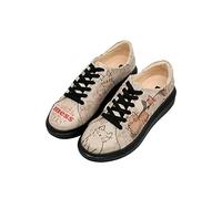 Dogo Femme Myra Sneaker, Beige, 36 EU
