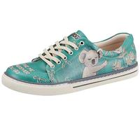 DOGO Femme Sneaker Basket, Vert Turquoise, 36 EU