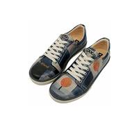 Dogo Femme Sneakers Sneaker, Bleu, 40 EU