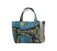 DOGO Femme Vegan Multicolore Medium Tote Bag - Sea Sparkles Motif