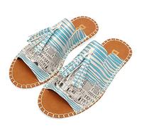 DOGO Pine Amsterdam Women Sandals Comfortable Walking Tassel Detail Printed Sandals Vegan Summer Shoes