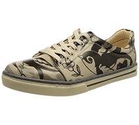 DOGO Sneakers Ancient Tales Women Printed Lace Up Soft Sole Vegan Flat Shoes