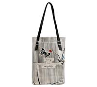 DOGO Tall Bag-Tiny But Mighty, Tallbag Women's, Multicoloured, 40cm x 34cm