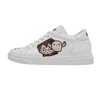 Dogo Vegan en Cuir Multicolore Mode Baskets pour Femme - Chaussures de Marche Confortables et Décontractées - Fait à la Main - Friends Till Eternity Harry Potter Design Baskets - Taille 40