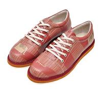 DOGO Vegan en Cuir Multicolore Mode Baskets pour Femme - Chaussures de Marche Confortables et Décontractées - Fait à la Main - Namaste Design - Taille 37