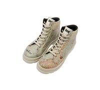 DOGO Vegan En Cuir Multicolore Mode Bottines Pour Femme - Bottes Pour De Marche Confortables - Fait à la Main - Explore Design - Taille 41