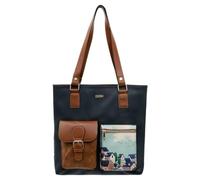 DOGO Women's Handmade Vegan Leather Shoulder Bags - Tote Bags with Various Designs for Women - Stylish and Fahionable Choice,Buildings,Standard