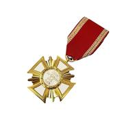 DOGOZ Médaille du Service Allemand, Croix de Fer, Broche Militaire, Insigne, Costume, décoration, Accessoire