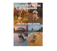 Dogs Across the USA 2026 Calendar: Illinois Edition