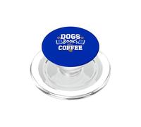 Dogs Books & Coffee PopSockets PopGrip pour MagSafe