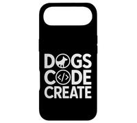 Dogs Code Create Programmateur pour Amoureux des Chiens Coque pour iPhone Air