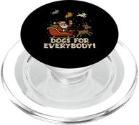 Dogs for Everybody Pyjama de Noël pour Femme Père Noël PopSockets PopGrip pour MagSafe