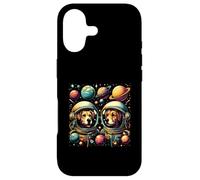 Dogs in Space Astrologie Astrologie Astronaute Space Galaxie Coque pour iPhone 17