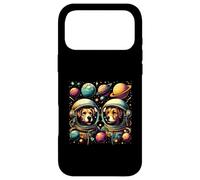 Dogs in Space Astrologie Astrologie Astronaute Space Galaxie Coque pour iPhone 17 Pro Max