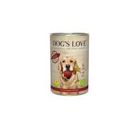 Dog's Love B.A.R.F. - Viande Pure BIO REDS avec Légumes & Fruits 400gx6