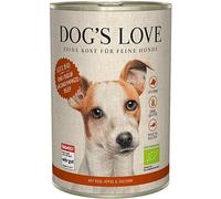 DOG'S LOVE-Boîte bio au bœuf pour chien, 400 g