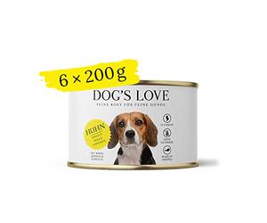 DOG'S LOVE Classic Poulet Lot de 6 (6 x 200 g)