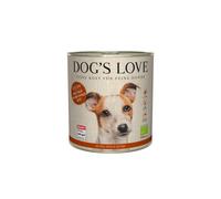 Dog's Love Menu BIO BŒUF avec riz, pomme & courgette 800gx6