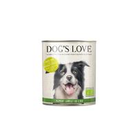DOG'S LOVE-Pâtée pour chien au poulet bio - boite de 800 g